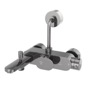 Jaquar Exposed Thermostatic Bath & Shower Mixer 3 -In 1 with Bend Pipes