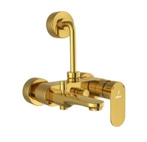 Jaquar 3-1 Single Lever Wall Mixer with Provision for Both Hand Shower & Over Head