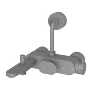 Jaquar Exposed Thermostatic Bath & Shower Mixer 3 -In 1 with Bend Pipes