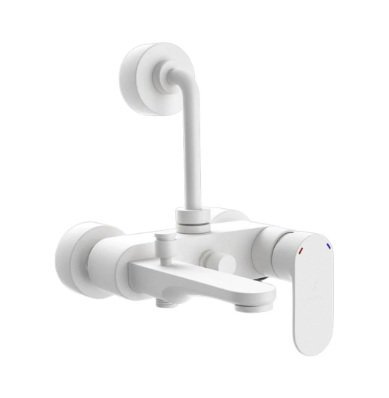 Jaquar 3-1 Single Lever Wall Mixer with Provision for Both Hand Shower & Over Head