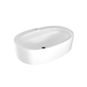 Jaquar TABLE TOP BASIN SIZE : 600X440X165 WHITE MATT