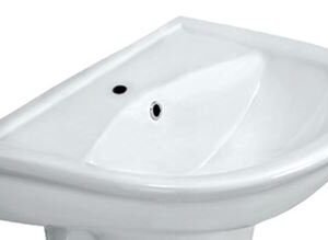 Jaquar Wall Hung Basin Size: 585x485x195 mm