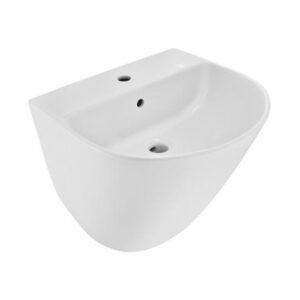 Jaquar Wall Hung Integrated Basin Size: 530x460x400