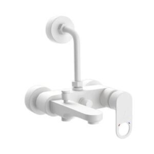 Jaquar 3-1 Single Lever Wall Mixer with Provision for Both Hand Shower & Over Head