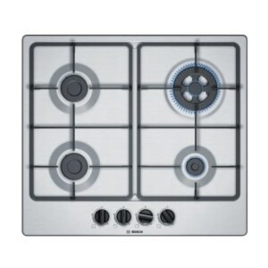 BOSCH - PGH6B5B60I - Gas hob 60 cm, 4 burners, cast iron grates - 51 x 600 x 520 mm