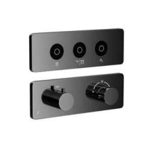 Jaquar EXPOSED PART KIT OF QLUOD TOUCH SHOWER SYSTEM 3 OUTLETS FOR RAIN, MIST / WATER FALL SHOWER MODE & HAND SHOWER (QLD-CHR-309661C)