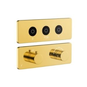 Jaquar EXPOSED PART KIT OF QLUOD TOUCH SHOWER SYSTEM 3 OUTLETS FOR RAIN, MIST / WATER FALL SHOWER MODE & HAND SHOWER (QLD-CHR-309661C)