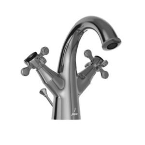 Jaquar Central Hole Basin Mixer with Popup Waste