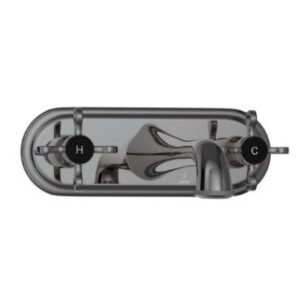 Jaquar Two Concealed Stop Cocks with Basin Spout