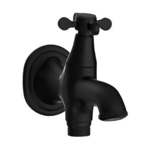 Jaquar 2-Way Bib Cock with Wall Flange
