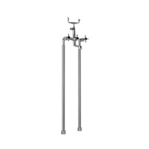 Jaquar BATH & SHOWER MIXER WITH TELEPHONIC SHOWER CRUTCH & 950 MM HIGH RISE LEGS CHROME CHR