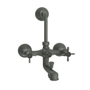 Jaquar 3-1 Wall Mixer with Provision for Both Hand Shower & Over Head Shower