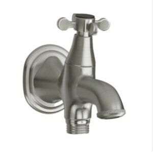 Jaquar 2-Way Bib Cock with Wall Flange
