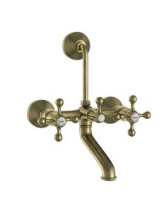 Jaquar 2-1 Wall Mixer with Provision for Over Head Shower with 115 mm