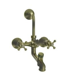 Jaquar 3-1 Wall Mixer with Provision for Both Hand Shower & Over Head Shower