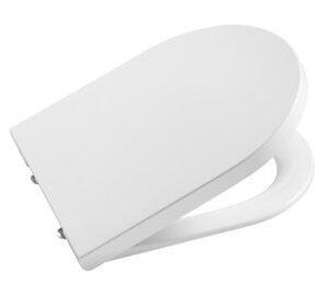 Roca Inspira Soft Close Supralit Seat Cover for Inspira One Piece Water Closet, White