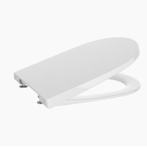 Roca Round Soft Close PP Seat Cover, White
