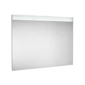 Roca Prisma Rectangular Basic Mirror with Upper LED Light, Size: 1100x35x800 mm