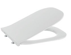 Roca Gap Square Soft Close PP Seat Cover for Gap Single Piece and Square Wall Hung Wc, White