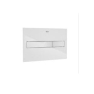 Roca PL2 Dual Flush Operating Plate for Concealed Cistern, Chrome