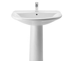Roca Giralda Wall Hung Basin with Fixing Accessories, Size: 560x480x200 mm, White