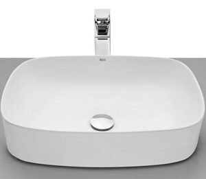 Roca Ona Over Counter Top Basin, Size: 500x370x147 mm, White
