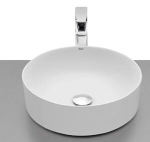Roca Ona Round Over Counter Top Basin, Size: 370x370x147 mm, White