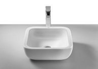 Roca Khroma Over Counter Top Basin, Size 400x400x135 mm, White