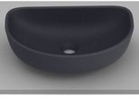 Roca Optica Over Counter Top Basin, Size: 450x300x130 mm, Onyx