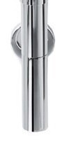 Roca Gap Semi Pedestal with Fixing Accessories for Gap Compact Wall Hung Basin, Size: 170x235x290 mm, White