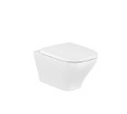 Roca Optica Vortex Wall Hung Water Closet with Fixing Accessories, Size: 355x530x350 Mm, White