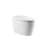 Roca In-Wash Insignia 2.0 Wall Hung Water Closet with Auto Opening, Rimless, 3/4.5 LPF Dual Flush, Dual Uv, E Water, Soap Flush, Size: 401x6