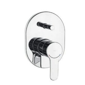 Roca L20 Bath & Shower Mixer Upper Trim, Chrome