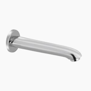 Roca Distinto Bath Spout with Round Flange, Chrome