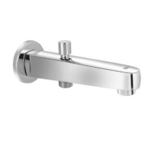 Roca Estrella Bath Spout with Diverter & Round Flange, Chrome