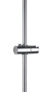 Jaquar Sliding Rail Dia 19mm & 600mm Long Round