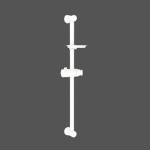 Jaquar Sliding Rail 24mm & 600mm Long Round SH