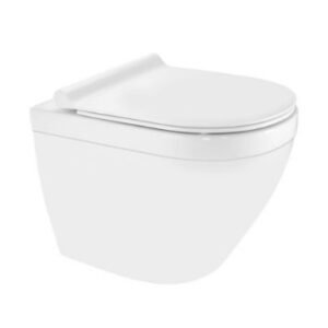 Jaquar RIMLESS, BLIND INSTALLATION WALL HUNG WC UF SOFT CLOSE SIZE : 375X520X400 MM WHITE