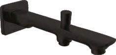 Somany Elysees Bath Tub Spout with Button BLK