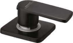 Somany Elysees Upper Part FR Con Stop Cock-BLK