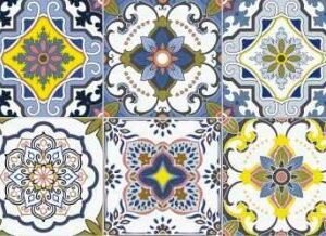 Somany Engravo Veracruz White Décor 200x200mm