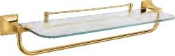 Somany Giza Glass Towel Rack Cum Shelf BG