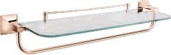 Somany Giza Glass Towel Rack Cum Shelf RG