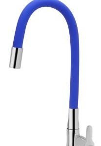 Somany Hemel Swan Neck with Flexible Spout-Blue