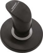Somany Liana Upper Part FR Con Stop Cock-BLK