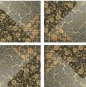 Somany Linea Canava Gold Arte - A & B 300x300mm