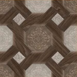 SOM PAVE RUSTWOOD CHOCO 400X400(5PCS)SANVI