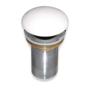 Somany Pop Up Waste Coupling Matt White 5"
