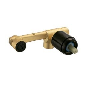 Somany SL Basin Mixer WM Conc Div Body BLK