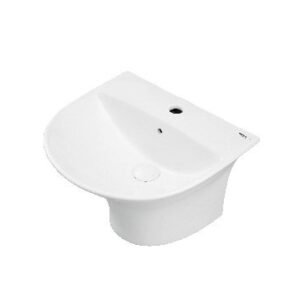 Somany STEPHY HALF PEDESTAL BASIN B.WT